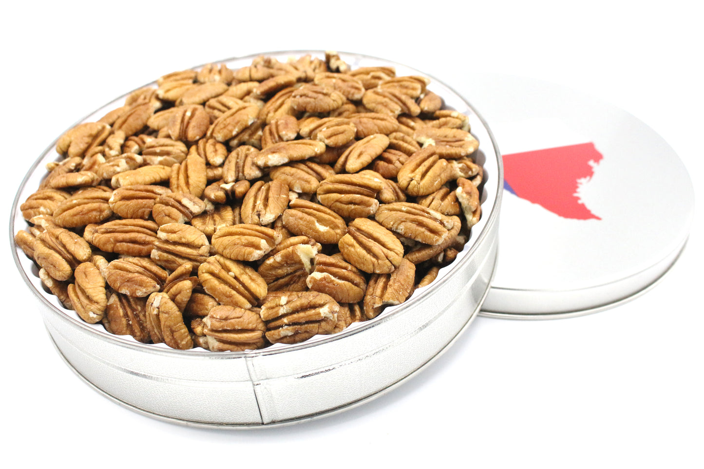 Pecan Halves in Texas Gift Tin